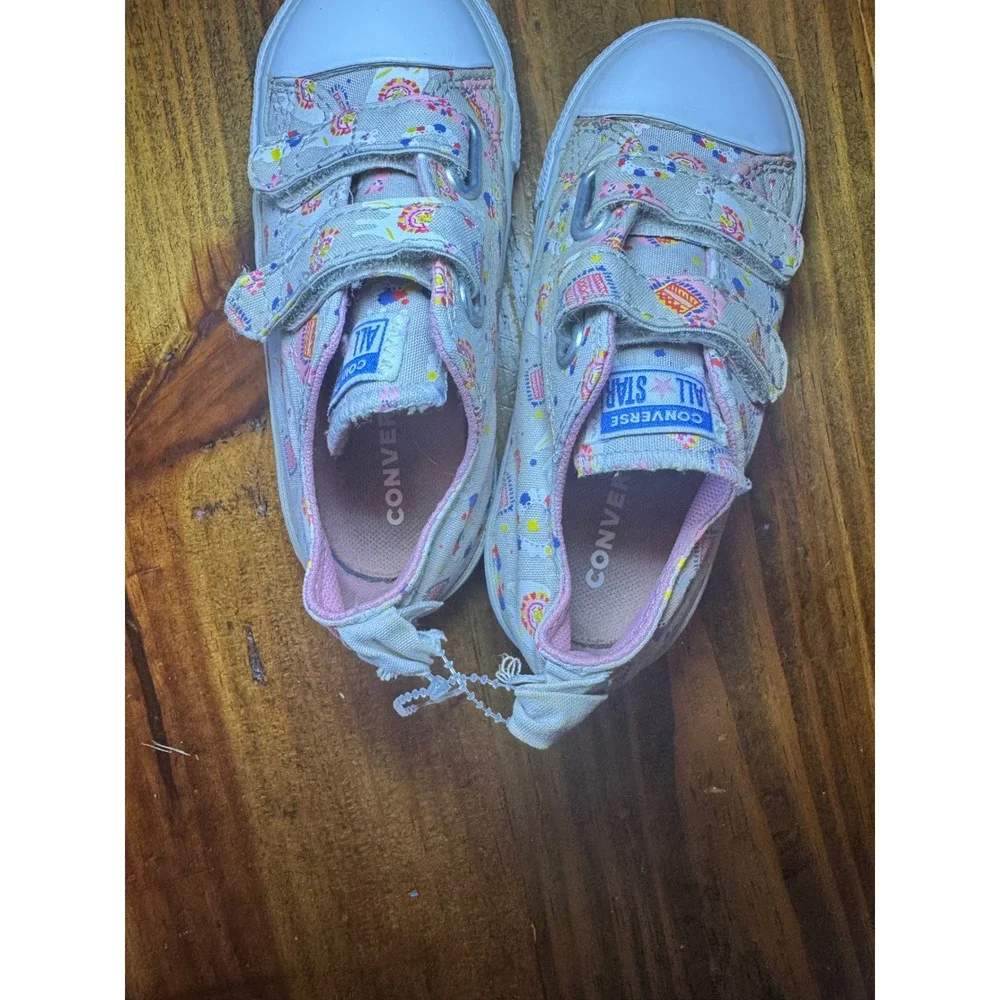 Converse Chuck Taylor All Star Llama Print Infant Sneakers Size 9 766294F